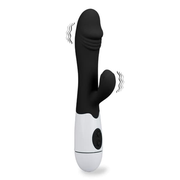 Bloom Rabbit Vibrator Svart