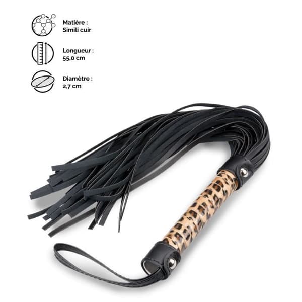Martinet BDSM Fläckig Noir - Vuxen