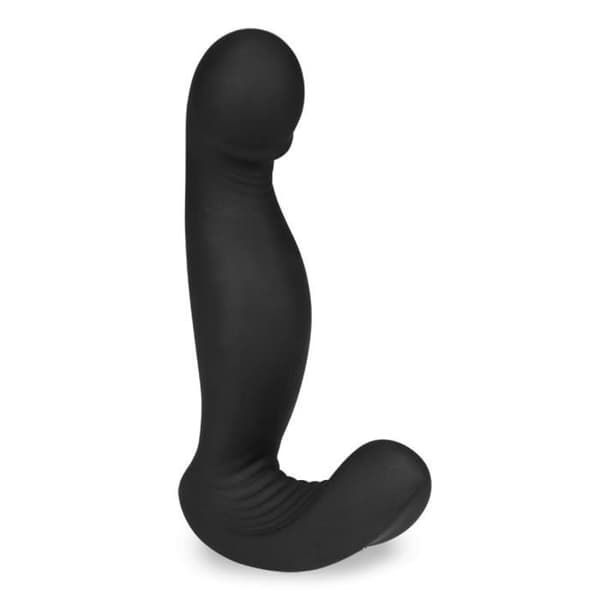 Jiggle Vibrerande och Roterande Prostata Stimulator Svart