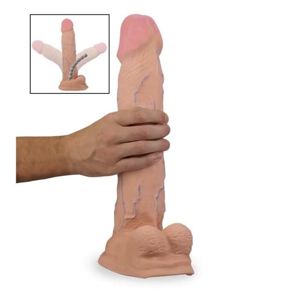 Realistisk Monster 10XL: 38,0 cm och 1,7 kg - för män och kvinnor