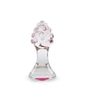 Miniatyrbild 1 av 3: Jewel glas analplugg - LOVE AND VIBES Collection Pink