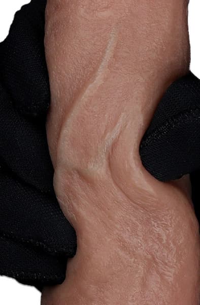 Lovetoy Dual Layered Silicone Dildo 18,5 cm Realistisk dildo