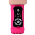 Miniatyrbild 4 av 4: Vibrator dildo kommer och går med testiklar
