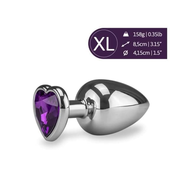 Anal Jewel Rosebud Heart XL - 7 färger