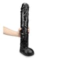 Miniatyrbild 2 av 4: Gigantisk dildo - Märke - Modell - Extrem anal eller vaginal njutning - Realistiska detaljer - PVC