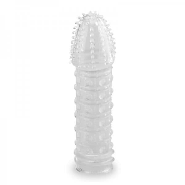 Superslida med stimulerande bollar i icke-transparent relief