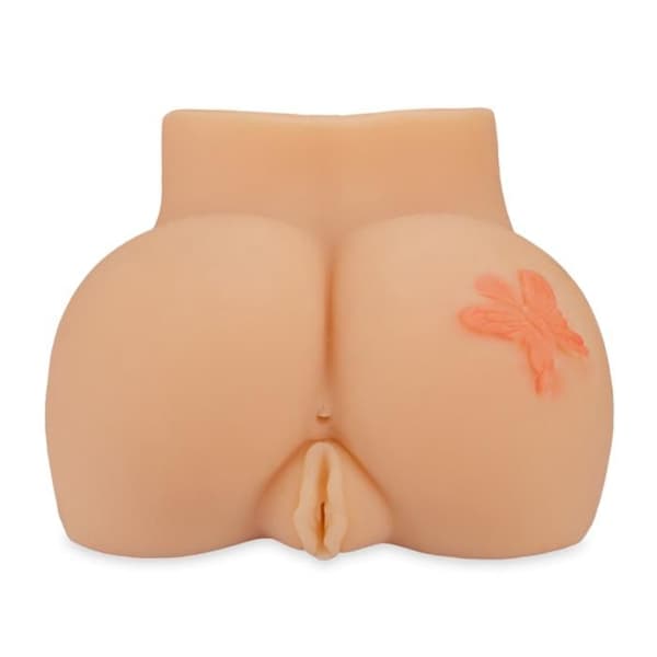 Fessier masturbator tatoo fjäril