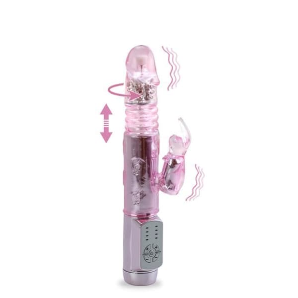 Rabbit S Roterande fram och tillbaka USB-vibrator