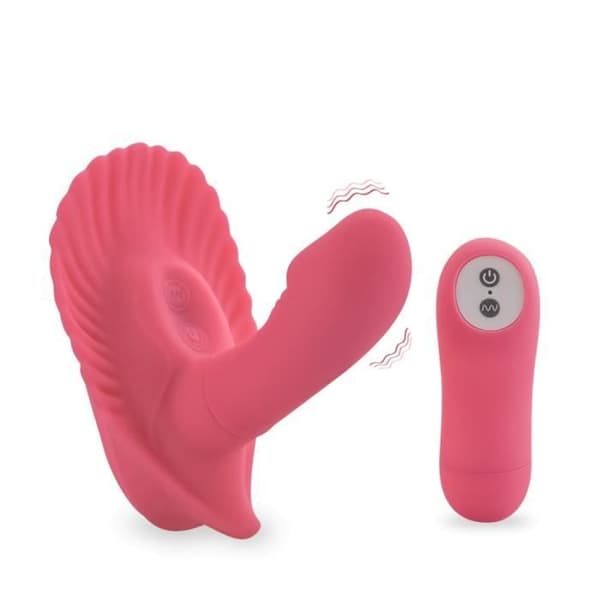 Culotte Gode Vibrant - KÄRLEK OCH VIBBAR - Trådlös Snäcka - Silikon - 10 Vibrerande Funktioner - Liten Storlek