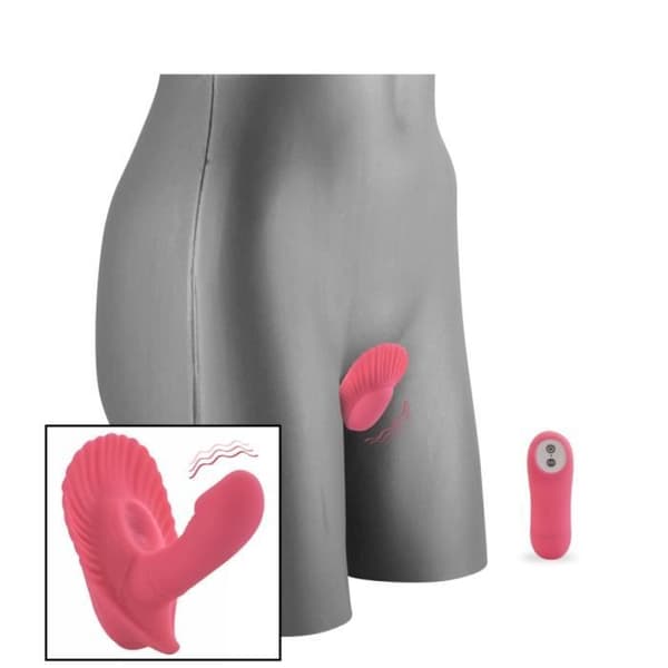 Culotte Gode Vibrant - KÄRLEK OCH VIBBAR - Trådlös Snäcka - Silikon - 10 Vibrerande Funktioner - Liten Storlek