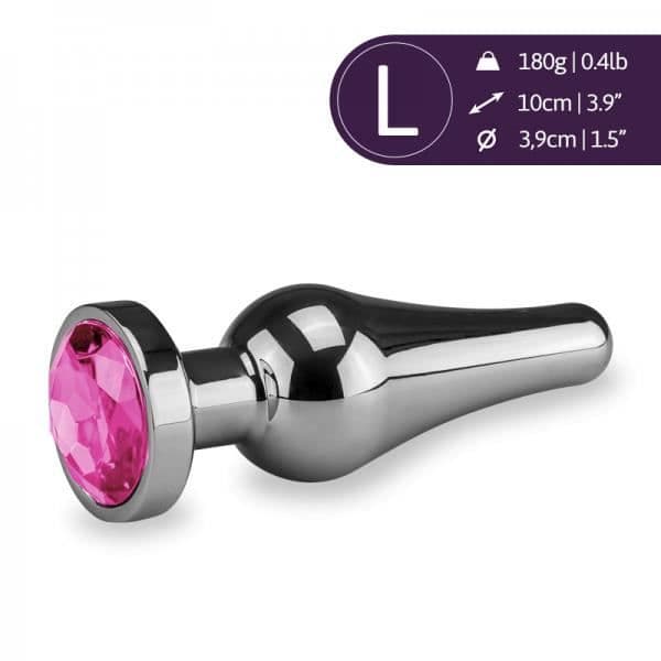 Anus Jewel Rocket 180GR Rose Quartz No