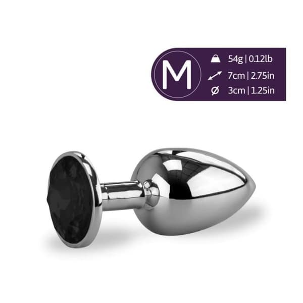 Anal Jewel Rosebud Light 54 Gr-Onyx