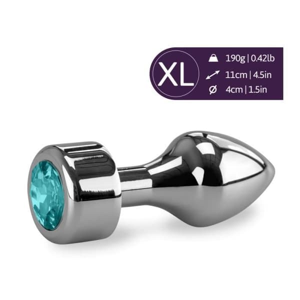 Anal Jewel Rosebud Missile XL-Turkos