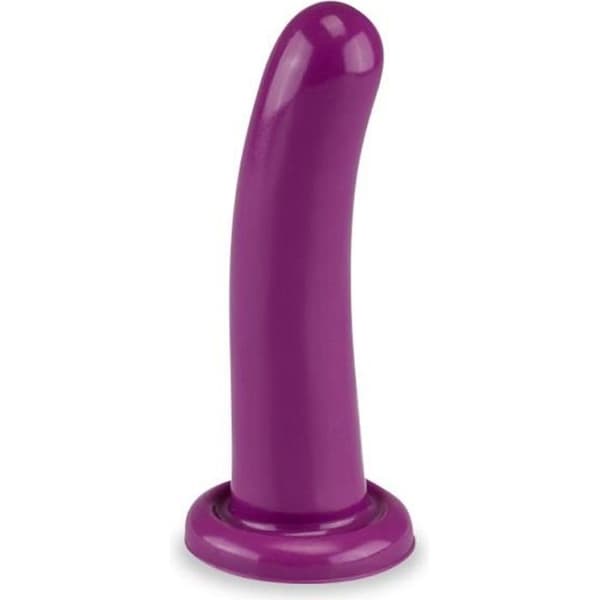 Smidig sugkopp Dildo 14 CM Special Icke-lila sele