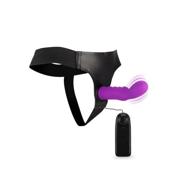 Gode Ceinture - KÄRLEK OCH VIBRAR - Speciell Punkt G - 100% Silikon - Vibrerande - Kompatibel O-Ring