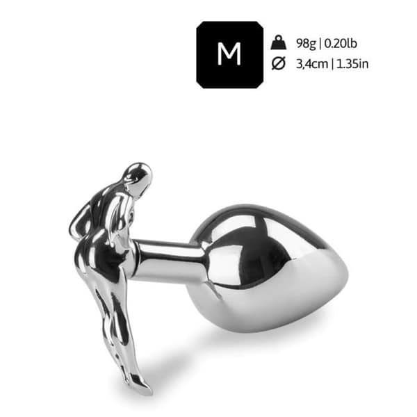Anal juvel rosebud Human M Chrome Steel