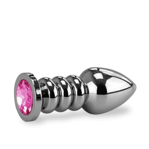 Anal juvel Rosebud Wavy XL-Pink Quartz