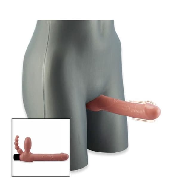 Gode Pénétrateur Vibrant - KÄRLEK OCH VIBRATIONER - Trippel Gode - 16 cm - 3 i 1 - Multi-vibrationer