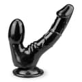 Miniatyrbild 3 av 4: Dubbel sugdildo Stallion Black