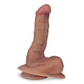 Miniatyrbild 3 av 4: Liten Truestyle Micky silikon sugkoppsdildo - för män och kvinnor - vaginal och anal Mörk hud
