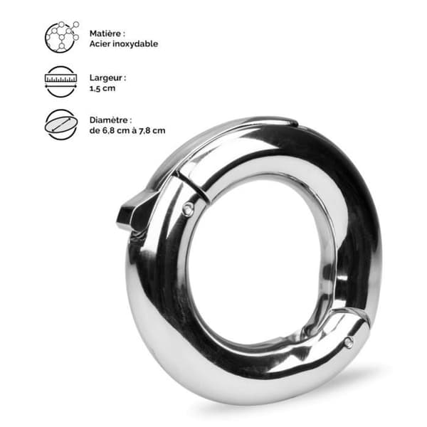 Justerbar kulsträckare av rostfritt stål Havy L Chrome Steel