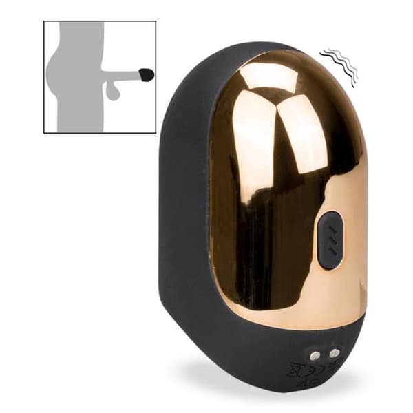 Manlig Masturbator med ollon 9 lägen Rider Black