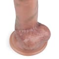 Miniatyrbild 2 av 4: Hårig sugkoppsdildo Denis 13,3 cm vaginal eller anal dildo för män eller kvinnor
