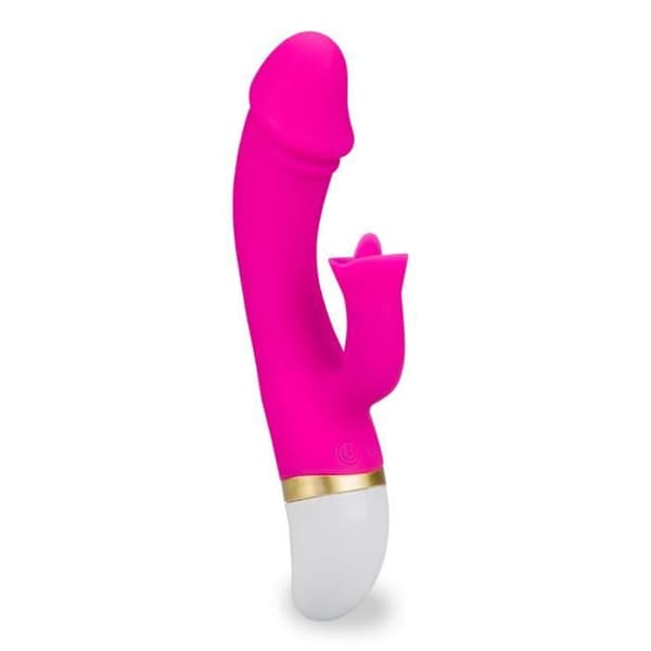 Vibromassör kanin - Flapa - Rosa - Klitorisstimulering och G-punkt - 10 vibrationslägen
