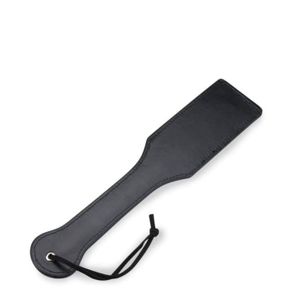 BDSM-paddel i läderimitation Slave Black