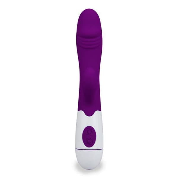 Vibromassör kanin - Bloom - Dubbel stimulering av klitoris och G-punkt - Silikon och ABS - 30 vibrationslägen