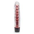 Miniatyrbild 3 av 4: Vibrerande dildo med avtagbart fodral Jay Red