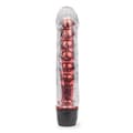 Miniatyrbild 4 av 4: Vibrerande dildo med avtagbart fodral Jay Red