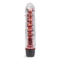 Miniatyrbild 1 av 4: Vibrerande dildo med avtagbart fodral Jay Red