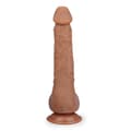 Miniatyrbild 4 av 4: Realistisk sugkoppsdildo 25,0cm Samuel Dark Skin