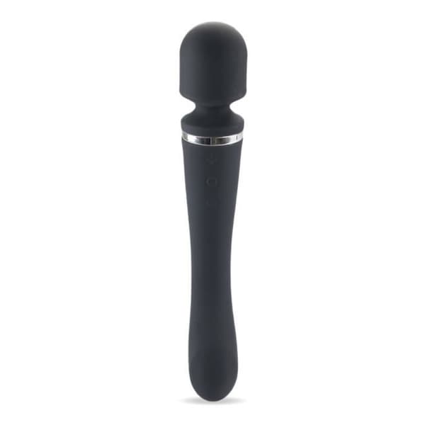 Fantasy wand vibrator och klassisk vibrator Black