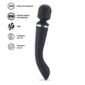 Miniatyrbild 2 av 4: Fantasy wand vibrator och klassisk vibrator Black