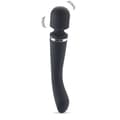 Miniatyrbild 1 av 4: Fantasy wand vibrator och klassisk vibrator Black