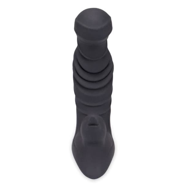 Klitorisstimulator som vibrerar fram och tillbaka dildo 20 lägen Svart