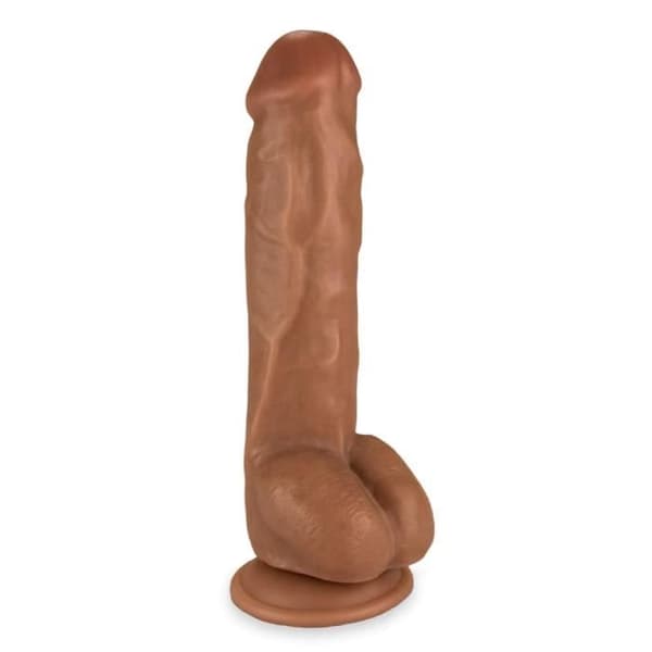 Stor realistisk sugkoppsdildo 23cm
