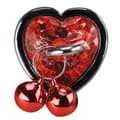 Miniatyrbild 4 av 4: Rosebud analsmycken Ruby hjärtaklockor