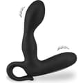 Miniatyrbild 1 av 2: Sexleksak - LOVE AND VIBES - Vibrerande prostata dildo - 30 lägen - Silikon - USB-uppladdningsbar