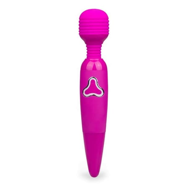 Kraftfull fantasy wand vibrator 7 lägen USB Pink
