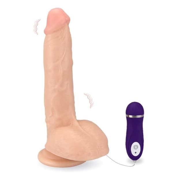 Vibrerande sugpropp LOVE AND VIBES - Stort diameter 4,6 cm - 10 vibrationslägen