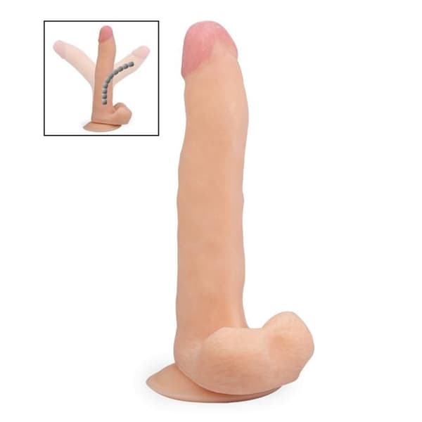 Sextoy Gode Lång Med Intern Skelett - för man och kvinna