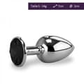 Miniatyrbild 1 av 2: Anal Jewel Rosebud Light 54 Gr-Onyx Non Onyx