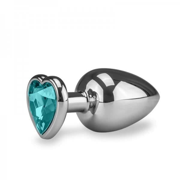 Anal Jewel Rosebud Heart XL Turkos nr