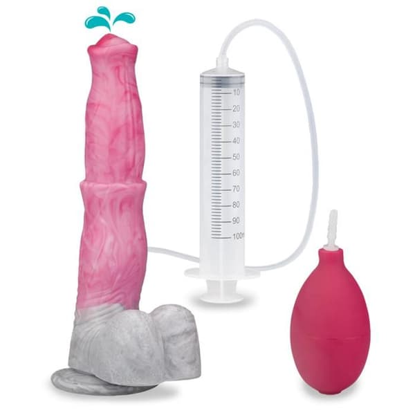 Pegasus häst ejakulator sugkopp dildo