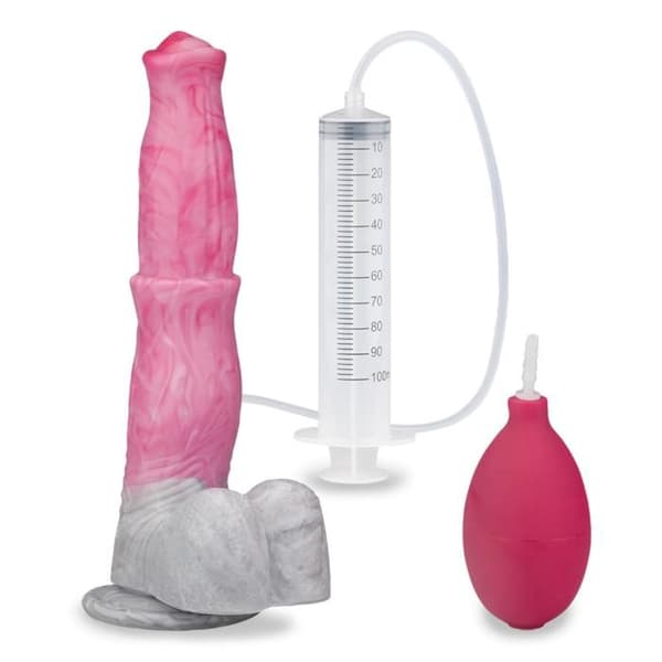 Pegasus häst ejakulator sugkopp dildo