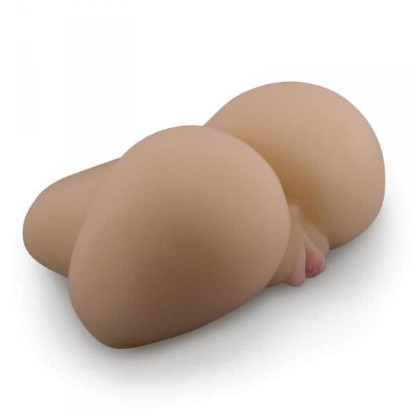 Fessier masturbator - LOVE & VIBES - Vibrerande vagina - Beige - 1500gr - 18cm x 20cm