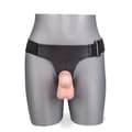 Miniatyrbild 4 av 4: Strap-on dildo - O-Ring - PVC - 15cm insättbar - Svart